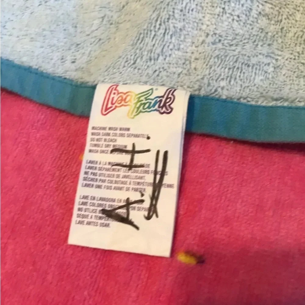 Vintage Lisa Frank Beach Towel